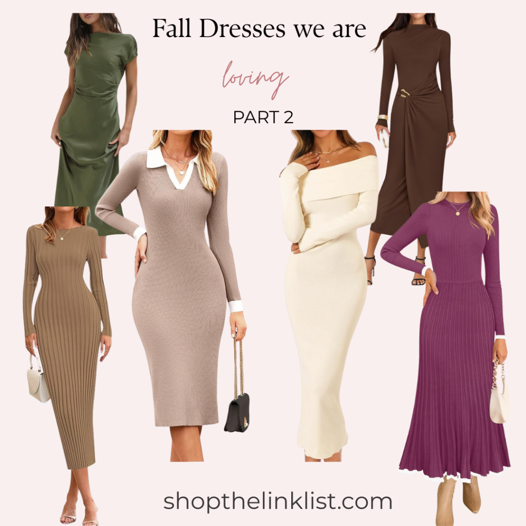 Fall Dress pt 2 fall dresses we are loving part 2