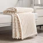 elegant fuzzy blanket